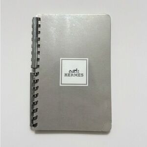 Authentic Hermès Grey Small Agenda Refill